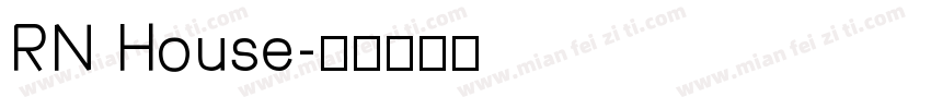 RN House字体转换
